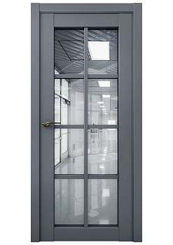 Дверь межкомнатная Parma 1220 цвет Антрацит (Эмалит)