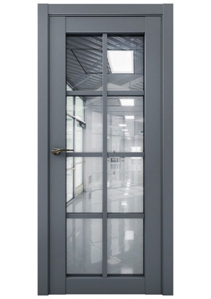 Дверь межкомнатная Parma 1220 цвет Антрацит (Эмалит)