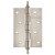 Петля универсальная IN4400UA-BL SN (4BB/A/BL 100x75x2,5) мат. никель БЛИСТЕР