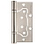 Петля универсальная без врезки IN4500W SN (500-2BB 100x2,5) мат. никель