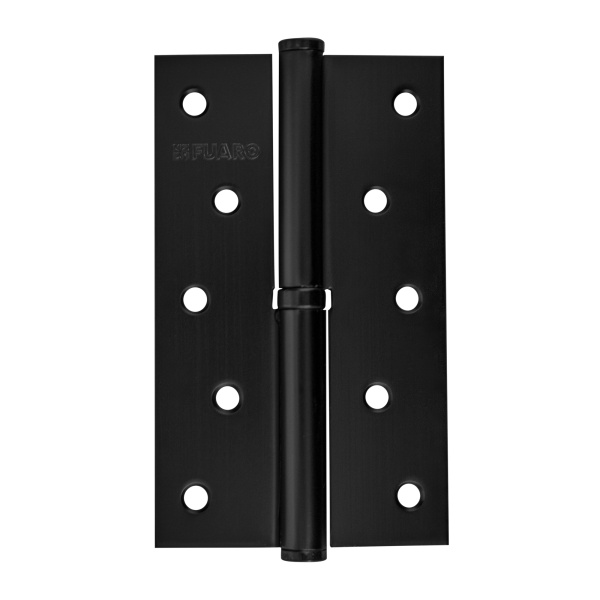Петля Fuaro (Фуаро) съемная IN5430SR-BL BL правая (413/BL-5 125x75x2,5) мат. черный БЛИСТЕР