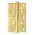 Петля Fuaro (Фуаро) съемная IN5430SL-BL SB левая (413/BL-5 125x75x2,5) мат. золото БЛИСТЕР