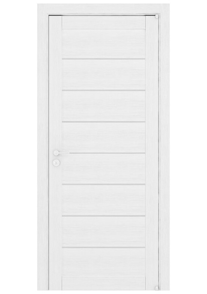 Дверь межкомнатная LIGHT 2125 цвет Белый велюр