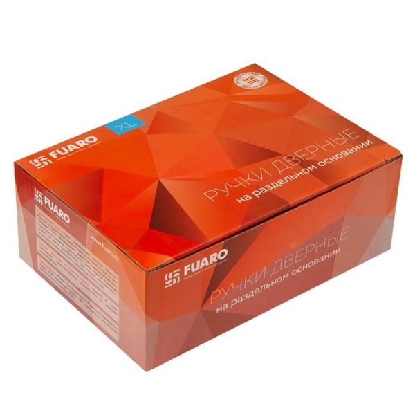 Ручка раздельная TOR XL (хром) CP-8