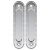 Ручка для раздвижных дверей SH010/CL SILVER-925 Серебро 925