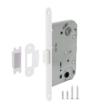Защелка врезная PLASTIC P96WC-50 WH-19 белый