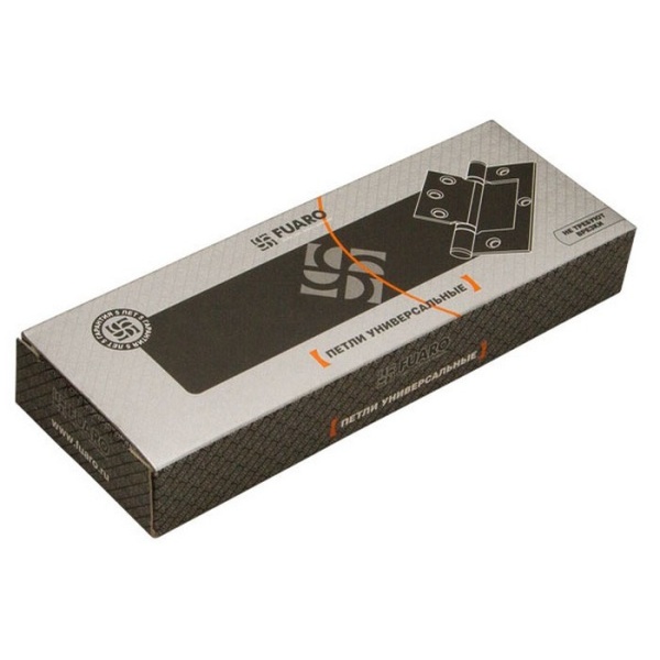 Петля универсальная без врезки IN4300W AB (300-2BB 100x2,5) бронза