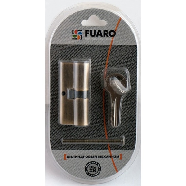 Цилиндровый механизм R300/70 mm-BL (30+10+30) AB бронза 5 кл. БЛИСТЕР
