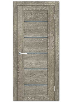 Дверь межкомнатная ТЕХНО-809 цвет Гриджио (Графит сатинат)