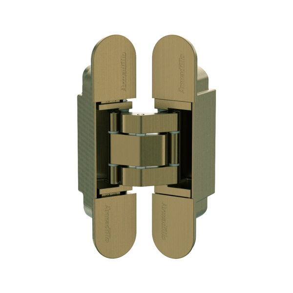 Петля Armadillo (Армадилло) скрытой установки U3D3000.VPG AB бронза TECH