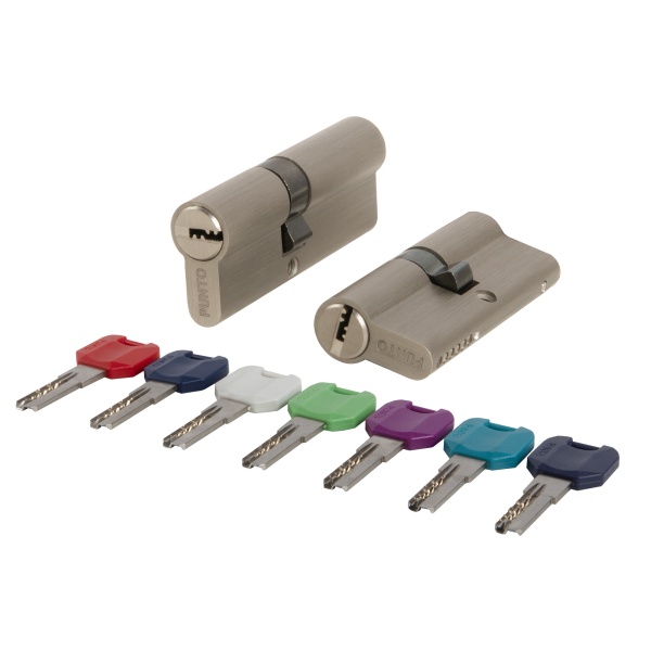 Цилиндровый Punto (Пунто) механизм MaxPro7000Key80mm(35+10+35) SN никель 7key