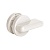 Ручка Ajax (Аякс) поворотная BK6.WC.CABIN PVC WH белый