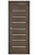 Дверь межкомнатная LIGHT 2125 цвет Велюр графит