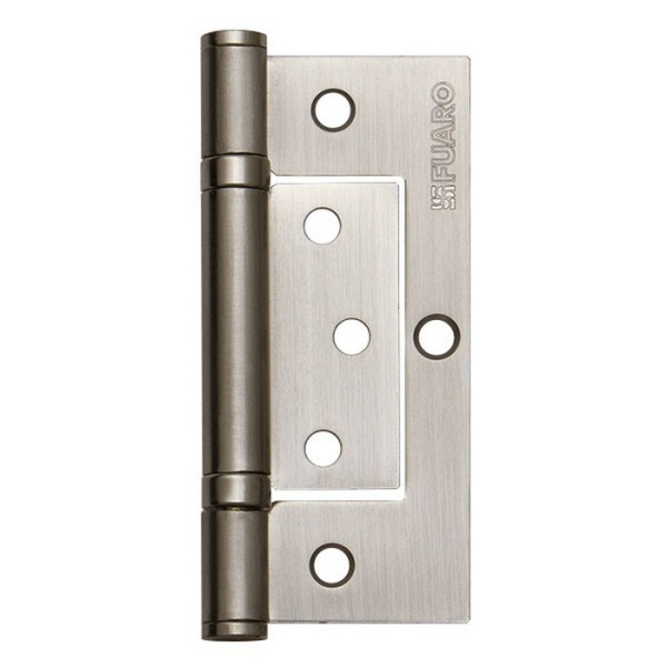 Петля универсальная без врезки IN4300W-BL SN (300-2BB/BL 100x2,5) мат. никель БЛИСТЕР