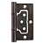 Петля универсальная без врезки IN3200W GR (200-2B 75x2,5) графит