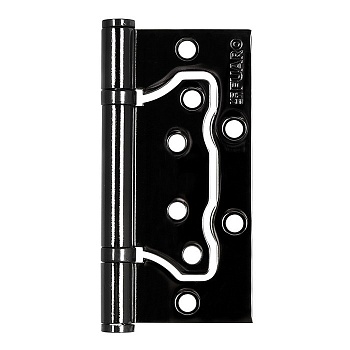 Петля универсальная без врезки IN4500W-BL BN (500-2BB/BL 100x2,5) черный глянец БЛИСТЕР