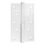 Петля Fuaro (Фуаро) съемная IN5430SR-BL WH правая (413/BL-5 125x75x2,5) белый БЛИСТЕР