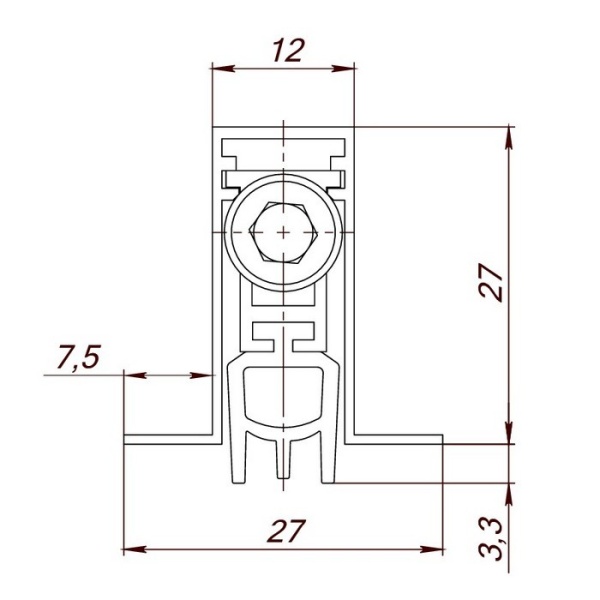 Автоматический порог EASY BLOCK F/820