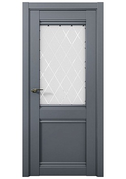 Дверь межкомнатная Parma 1212 цвет Антрацит (Эмалит)
