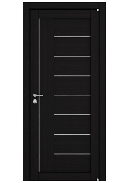 Дверь межкомнатная LIGHT 2110 цвет Шоко велюр