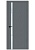 Дверь межкомнатная PSC-10 цвет Графит (Лунный лакобель)