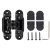 Петля скрытой установки U3D6000 BL (11160UN3D) черный