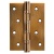 Петля универсальная IN4400U CFB (4BB 100x75x2,5) кофе глянец