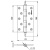 Петля универсальная IN5500UA PN (500-A5) 125х75х3 перл. никель Box