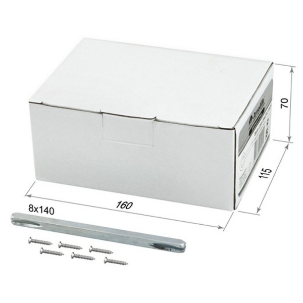 Ручка раздельная Libra LD26-1GP-22 золото TECH (кв. 8х140)
