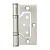 Петля универсальная без врезки IN3200W PN (200-2B 75x2,5) мат. никель