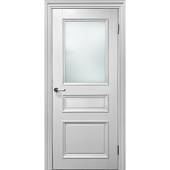 ДП Стелла-3 (Эмаль, тон RAL 9003, L, Остекленное, Сатинат)