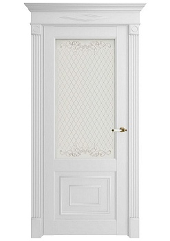Дверь межкомнатная Florence 62002 цвет Белый Серена