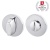 Ручка поворотная WC-BOLT BK6 URS CP-8 Хром