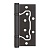 Петля универсальная без врезки IN4500W-BL GR (500-2BB/BL 100x2,5) графит БЛИСТЕР