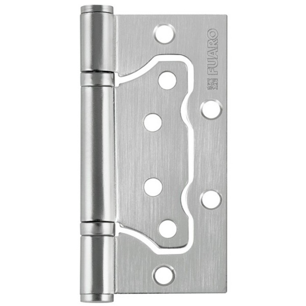 Петля универсальная без врезки IN4500W-BL SC (500-2BB/BL 100x2,5) сатинированный хром БЛИСТЕР