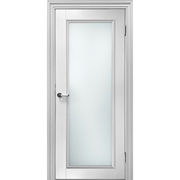 ДП Стелла-1 (Эмаль, тон RAL 9003, L, Остекленное, Сатинат)