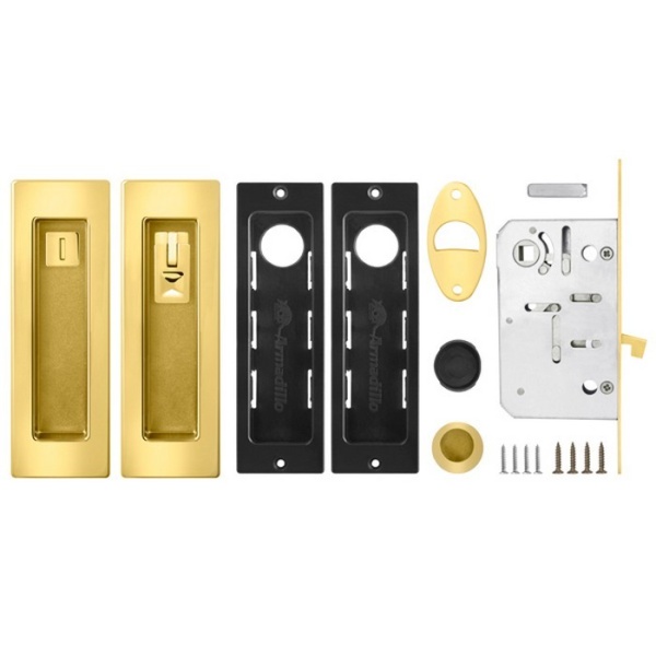 Набор для раздвижных дверей SH011 URB GOLD-24 Золото 24К