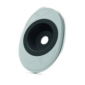 Накладка Mottura (Моттура) на замок 3D KEY, наружная 95.504B0 /глубина 10 (Мат. хром), 1 шт