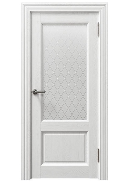 Дверь межкомнатная Sorrento 80010 цвет Кремовый Soft touch