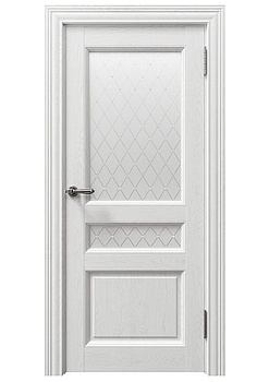 Дверь межкомнатная Sorrento 80014 цвет Белый Серена