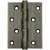 Петля универсальная IN4500UC AB (500-C4) 100x75x3 бронза Box