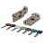 Цилиндровый Punto (Пунто) механизм MaxPro7002Knob90mm(40+10+40) SN никель 7key с вертушкой