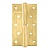 Петля Fuaro (Фуаро) съемная IN5430SR-BL SB правая (413/BL-5 125x75x2,5) мат.золото БЛИСТЕР