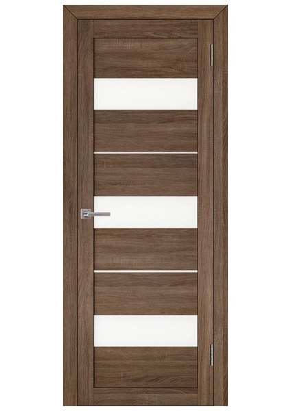 Дверь межкомнатная LIGHT 2126 цвет Серый велюр