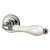 Ручка раздельная Silvia CL1 SILVER-925/LWP-109 Серебро 925/беж фарфор Ручка раздельная Silvia CL1 SILVER-925/LWP-109 Серебро 925/беж фарфор
