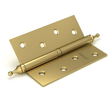 Петля съемная 410/BL-4 100x75x2,5 SB right (мат. золото) правая БЛИСТЕР