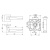 Ручка раздельная DIAMOND DM SN/CP-3 матовый никель/хром Ручка раздельная DIAMOND DM SN/CP-3 матовый никель/хром