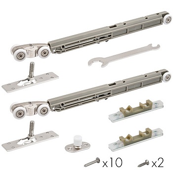Комплект для раздвижных дверей Comfort - PRO SET 2 /soft close/ 80 (CFA170А)