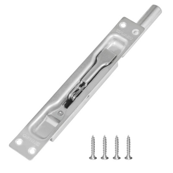 Задвижка торцевая TDB set 160-24 в комплекте с ригелем D12x80 мм