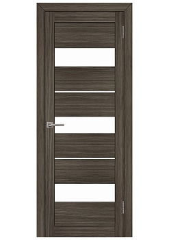 Дверь межкомнатная LIGHT 2126 цвет Велюр графит